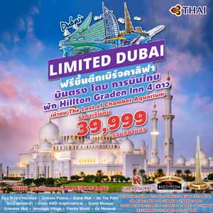 LIMITED DUBAI 5Days เดินทาง กรกฎาคม - ธันวาคม 2560